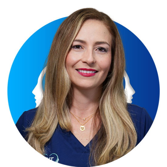 Karilina, Receptionist at ENT Family.